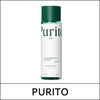 [PURITO] ★ Sale 45% ★ (bo) Purito Seoul Wonder Releaf Centella Toner 200ml / Box 18/54 / (ho) 231 / 62101(6) / 26,000 won()