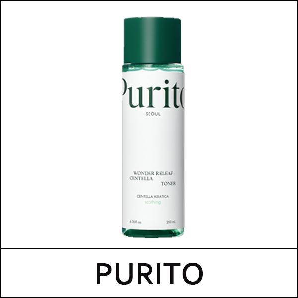 [PURITO] ★ Sale 46% ★ (bo) Purito Seoul Wonder Releaf Centella Toner 200ml / Box 18/54 / (ho) 231 / 62101(6) / 26,000 won()