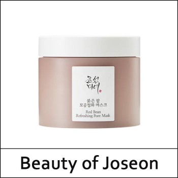 [Beauty of Joseon] ★ Sale 37% ★ (ho) Red Bean Refreshing Pore Mask 140ml / 붉은 팥 모공정화마스크 / Box / (bo) / 2150(6) / 20,000 won()