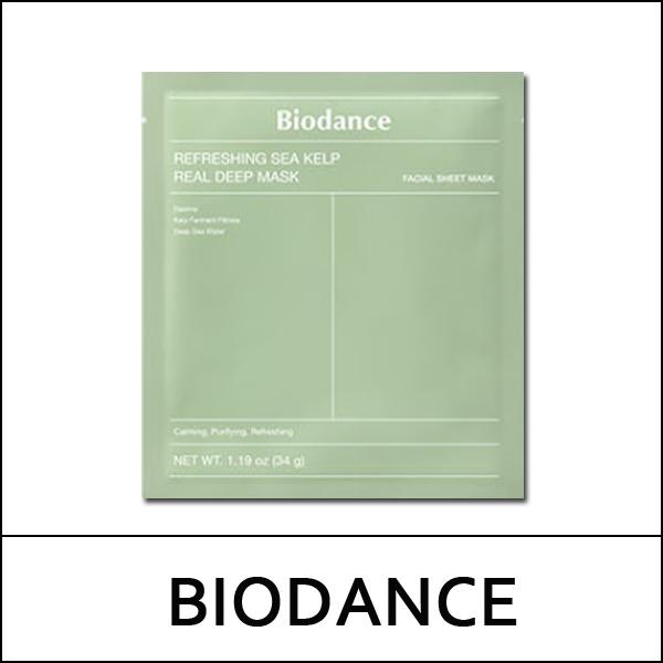 [BIODANCE] (bo) Refreshing Sea Kelp Real Deep Mask (34g*4ea) 1 Pack / Box 60 / (jn) 511(401) / (boL) / 72101(6) / 14,000 won(R)