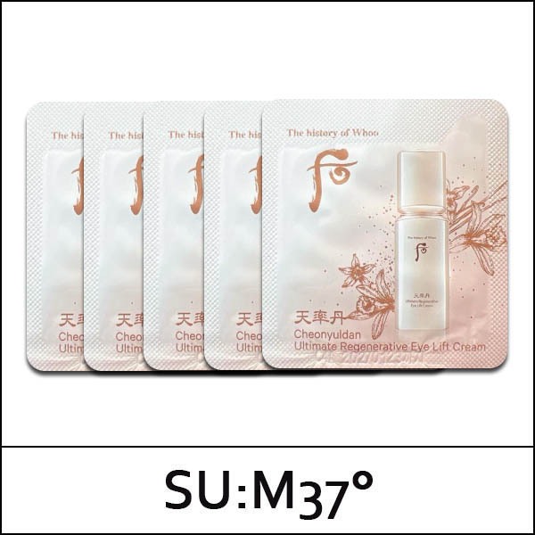 [The History Of Whoo] (sg) Cheonyuldan Ultimate Regenerative Eye Lift Cream 1ml*120ea(Total 120ml) / 천율단 화율 아이리프트 / (sgL) 462(42)/572(52)35(7) / 35,800 won(R) / S