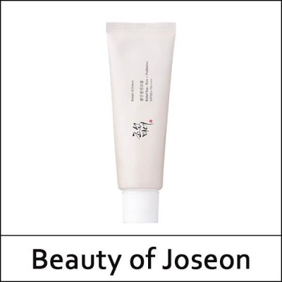 [Beauty of Joseon] ★ Sale 36% ★ (bo) Relief Sun : Rice + Probiotics 50ml / 맑은쌀 선크림 / Box 20/120 / (j) 801/41150(16) / 18,000 won(16)