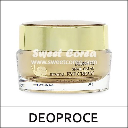 [DEOPROCE] (ov) Snail Galac Revital Eye Cream 30g / 68/2802(8) / 9,800 won(R)