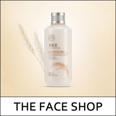 [THE FACE SHOP] ★ Sale 41% ★ (a) Rice Ceramide Moisturizing Emulsion 150ml / (cu) 05 / 74/8401(8) / 9,000 won(8)