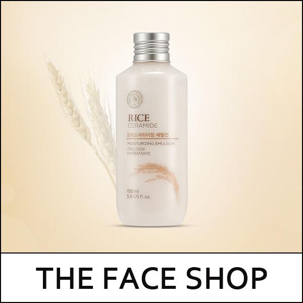 [THE FACE SHOP] ★ Sale 41% ★ (a) Rice Ceramide Moisturizing Emulsion 150ml / (cu) 05 / 74/8401(8) / 9,000 won(8)