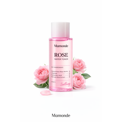 [MAMONDE] (cu) Rose Water Toner 50ml / Mini / (17) / 1,200 won(R)