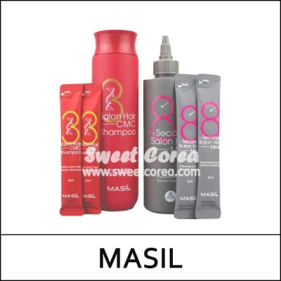 [MASIL] (bo) Salon Hair Set / 3 Salon Hair CMC Shampoo + 8 Seconds Salon Hair Mask / Box 20 / (jh) 311 / 33150(2) / 14,100 won(R)