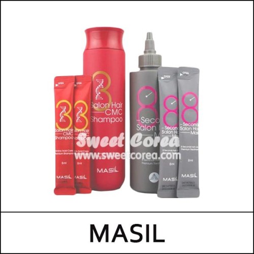 [MASIL] (bo) Salon Hair Set / 3 Salon Hair CMC Shampoo + 8 Seconds Salon Hair Mask / Box 20 / (jh) 311 / 33150(2) / 14,100 won(R)