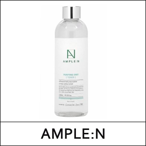 [AMPLE:N] (bo) Purifying Shot Toner 600ml / EXP 2026.11 / (boL) 90199(0.85) / 5,000 won(R)