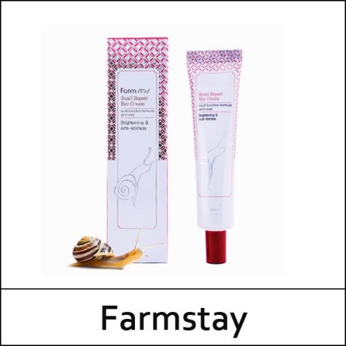 [Farmstay] (a) Snail Repair Eye Cream 40ml / Box / 03/2303(20) / 4,200 won(R)