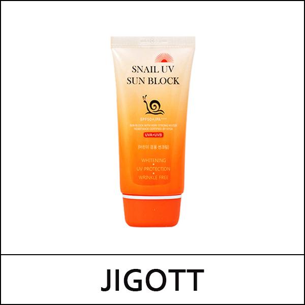 [JIGOTT] (a) Snail UV Sun Block 70ml / Box 100 / 12/0204(16) / 2,800 won(R)