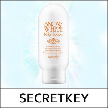 [Secret Key] ★ Sale 54% ★ (sc) Snow White Milky Lotion 120g / Box 48 / (ho) / 30150(8) / 24,000 won(8) / 재고
