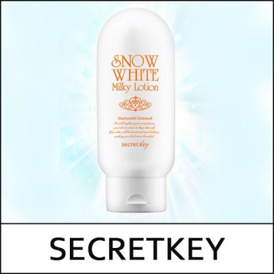 [Secret Key] ★ Sale 54% ★ (sc) Snow White Milky Lotion 120g / Box 48 / (ho) / 30150(8) / 24,000 won(8) / 재고