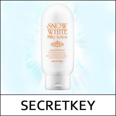 [Secret Key] ★ Sale 55% ★ (sc) Snow White Milky Lotion 120g / Box 48 / (ho) / 30150(8) / 24,000 won(8) / S