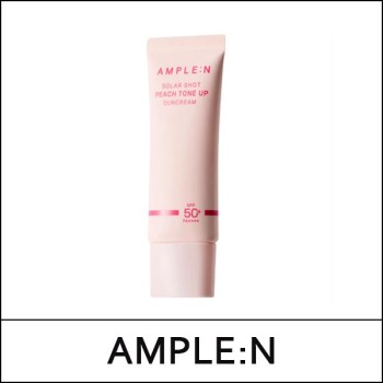 [AMPLE:N] (bo) Solar Shot Peach Tone Up Suncream 40ml / EXP 2026.10 / (boL) / 4699(18) / 2,000 won(R)