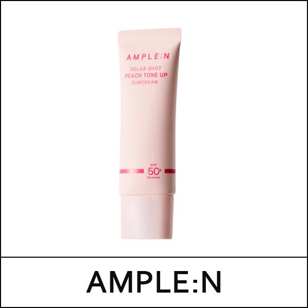[AMPLE:N] (bo) Solar Shot Peach Tone Up Suncream 40ml / EXP 2026.10 / (boL) / 4699(18) / 2,000 won(R)