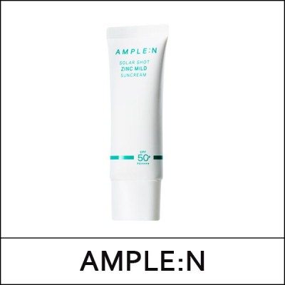 [AMPLE:N] (bo) Solar Shot Zinc Mild Suncream 40ml / EXP 2026.08 / (boL) / 4699(18) / 2,000 won(R)