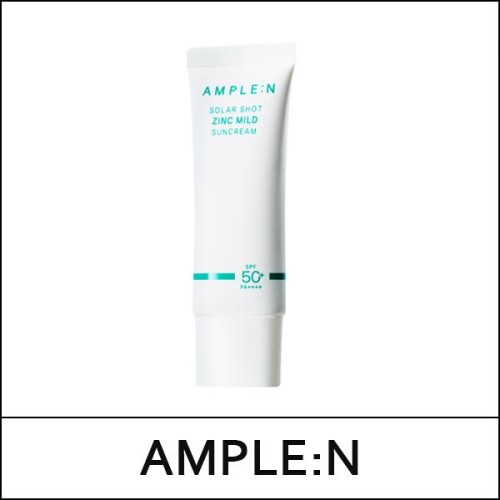 [AMPLE:N] (bo) Solar Shot Zinc Mild Suncream 40ml / EXP 2026.08 / (boL) / 4699(18) / 2,000 won(R)