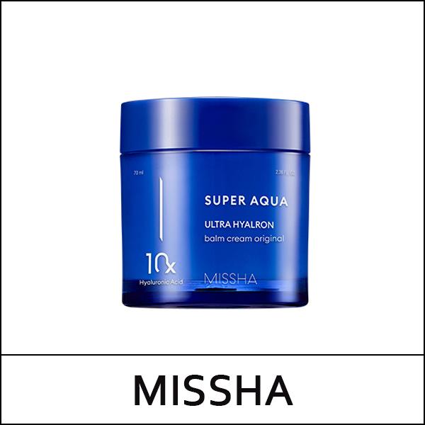 [MISSHA] ★ Sale 51% ★ (hp) Super Aqua Ultra Hyalron Balm Cream Original 70ml / (cu) 331 / 12101(6) / 28,000 won()