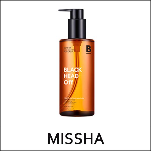 [MISSHA] ★ Sale 52% ★ (hp) Super Off Cleansing Oil [Blackhead Off] 305ml / Box / (cu) 31/711 / 12101(4) / 28,000 won(4)