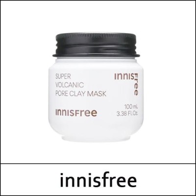 [innisfree] ★ Sale 41% ★ (ttS) Super Volcanic Pore Clay Mask 100ml / Box 10/90 / (cu) 01/29 / 10150() / 18,000 won(10)