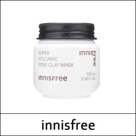 [innisfree] (ttS) Super Volcanic Pore Clay Mask 100ml / Box 10/90 / (cu) 48/601 / 10150() / 10,700 won(R)
