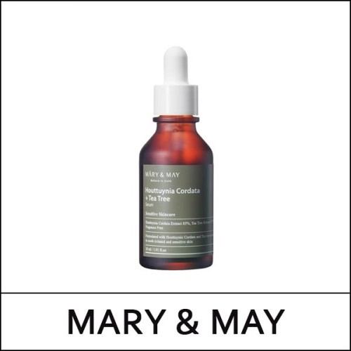 [MARY & MAY] ★ Sale 63% ★ (bo) Houttuynia Cordata + Tea Tree Serum 30ml / Box 48 / 6701(14) / 22,900 won(14)