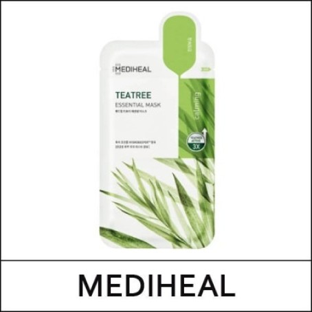 [MEDIHEAL] (bo) Teatree Essential Mask (24ml*10ea) 1 Pack / (j) / 88(08)50(4) / 9,600 won(R)