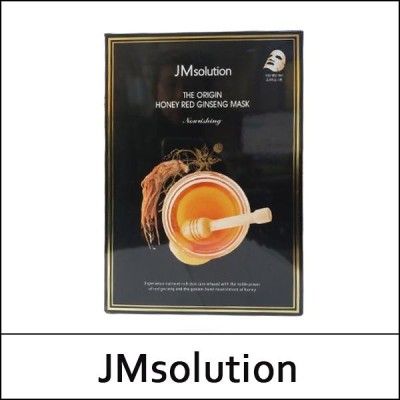 [JMsolution] (bo) The Origin Honey Red Ginseng Mask (30ml*10ea) 1 Pack / (j) / 0615(3) / 6,900 won(R)
