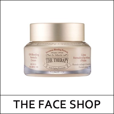 [THE FACE SHOP] (hp) The Therapy Oil Blending Cream 50ml / EXP 2026.06 / 9199(7) / 4,000 won(R)