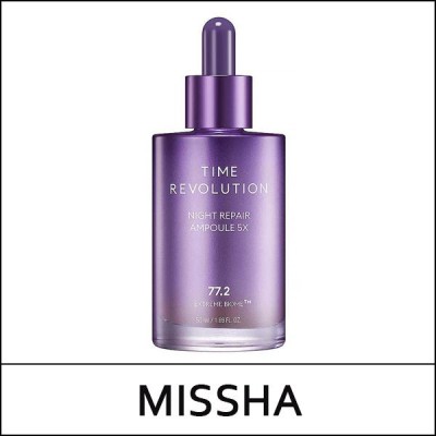 [MISSHA] ★ Sale 54% ★ (hp) Time Revolution Night Repair Ampoule 5X 50ml / Box 60 / (bo) 951(441) / 771(8R)46 / 41,000 won() / S