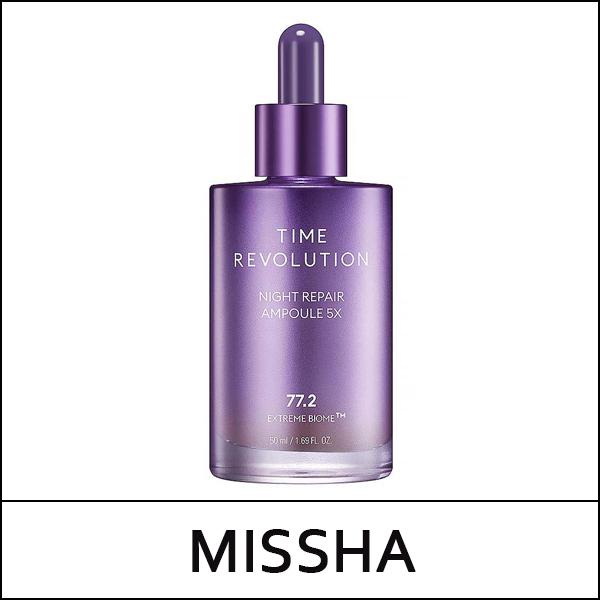 [MISSHA] ★ Sale 57% ★ (hp) Time Revolution Night Repair Ampoule 5X 70ml / New 2026 / (cu) 471/861 / 9199(7) / 44,000 won()