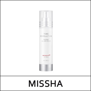 [MISSHA] (hp) Time Revolution The First All Day Cream 50ml / EXP 2026.06 / 76199() / 3,000 won(R)