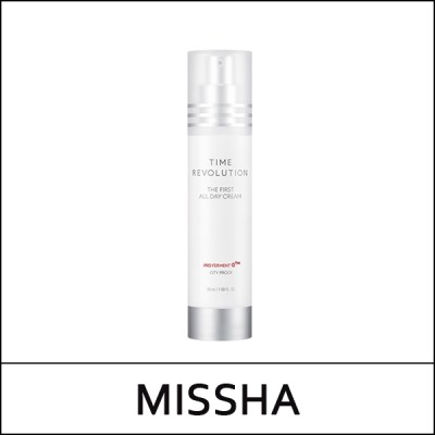 [MISSHA] (hp) Time Revolution The First All Day Cream 50ml / EXP 2026.06 / 76199() / 3,000 won(R)