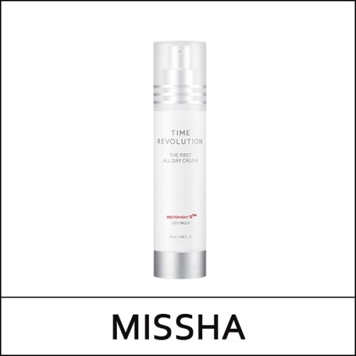 [MISSHA] (hp) Time Revolution The First All Day Cream 50ml / EXP 2026.06 / 76199() / 3,000 won(R)