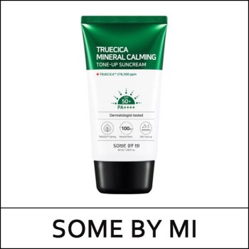 [SOME BY MI] (ho) Truecica Mineral Calming Tone Up Suncream 50ml / EXP 2026.05 / (jh) 09 / 2999(16) / 2,000 won(R) / 구형