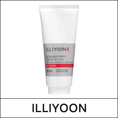 [ILLIYOON] ★ Sale 44% ★ (cu) Ultra Repair Intensive Care Cream 200ml / (n) 89/6925(6) / 21,900 won(6)