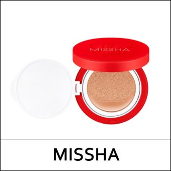 [MISSHA] (sg) Velvet Finish Cushion 15g / #21 / EXP 2026.11 / Box 144 / (j) 86 / (jh) 96(26) / 46(85)99(20) / 2,000 won(R)