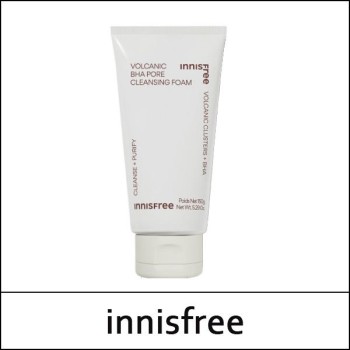 [innisfree] ★ Sale 43% ★ (tt) Volcanic BHA Pore Cleansing Foam 150g / (cu) 85/35 / 2750(8) / 13,000 won(8)