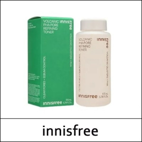 [innisfree] ★ Sale 40% ★ (tt) Volcanic PHA Pore Refining Toner 170ml / (cu) 711 / 21150(7) / 20,000 won()