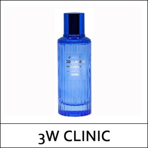 [3W Clinic] (b) Collagen & Hyaluronic Water-Full Skin 120ml /  EXP 2027.01 / Box 30 / 5499(4) / 3,000 won(R)