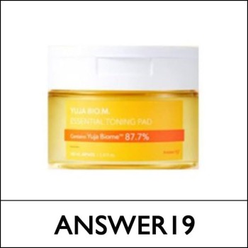 [Answer19] (bo) Yuja Bio M Essential Toning Pad 160ml(60 Pads) / EXP 2026.02 / 52199(6) / 1,000 won(R)
