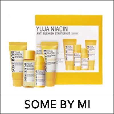 [SOME BY MI] ★ Sale 46% ★ (bo) Yuja Niacin Anti Blemish Starter Kit Edition (30g+30ml+10ml+20g) 1 Pack / (a) 831 / (boL) / 92150(10) / 25,200 won()