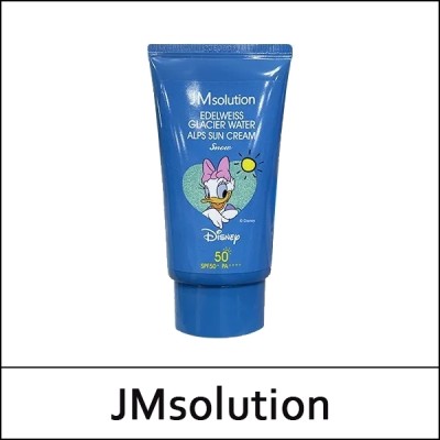 [JMsolution][SNOW Disney Daisy Duck] (j) Edelweiss Glacier Water Alps Sun Cream 50ml / EXP 2026.05 / 16(55)99(18) / 2,000 won(R)