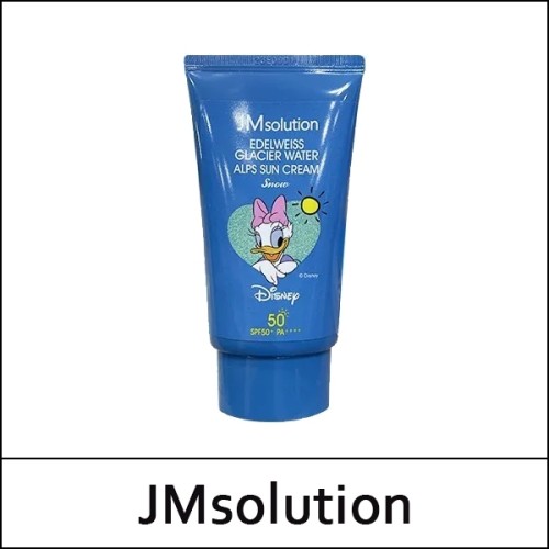 [JMsolution][SNOW Disney Daisy Duck] (j) Edelweiss Glacier Water Alps Sun Cream 50ml / EXP 2026.05 / 16(55)99(18) / 2,000 won(R)