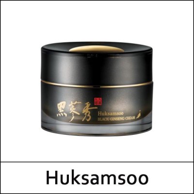 [Huksamsoo] ★ Sale 60% ★ (a) Black Ginseng Cream 50ml / 흑삼수 / 612/822(8R)395 / 60,000 won(8)