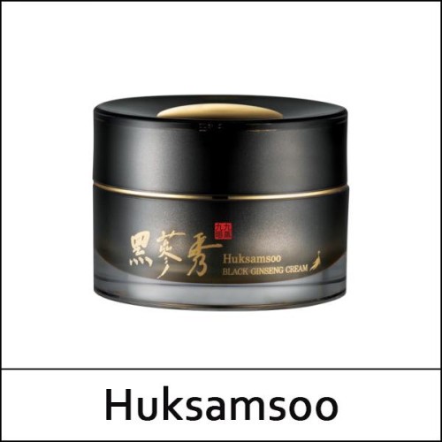[Huksamsoo] ★ Sale 60% ★ (a) Black Ginseng Cream 50ml / 흑삼수 / 612/822(8R)395 / 60,000 won(8)