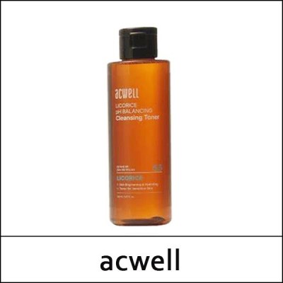 [Acwell] ★ Sale 39% ★ (sc) Licorice pH Balancing Cleansing Toner 150ml / Box 100 / (cu) 231/621 / 801/1835(8) / 18,000 won(8)