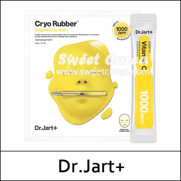 [Dr. Jart+] ★ Sale 45% ★ (bo) Cryo Rubber Brightening Mask (40g+4g) 1 Pack / Masque illuminateur / (boL) / 2801(12) / 17,000 won(12) / S