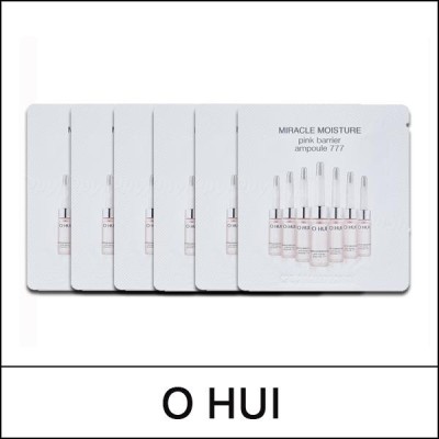[O HUI] (sg) Miracle Moisture Pink Barrier Ampoule 777 1ml*120ea(Total 120ml) / (sgL) 611(501) / 121(11)/231(21)04(6) / 18,400 won(R)